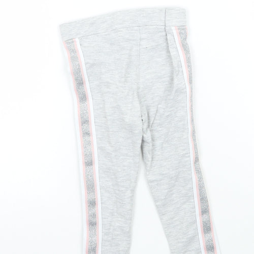 H&M Girls Grey   Sweatpants Trousers Size 2 Years