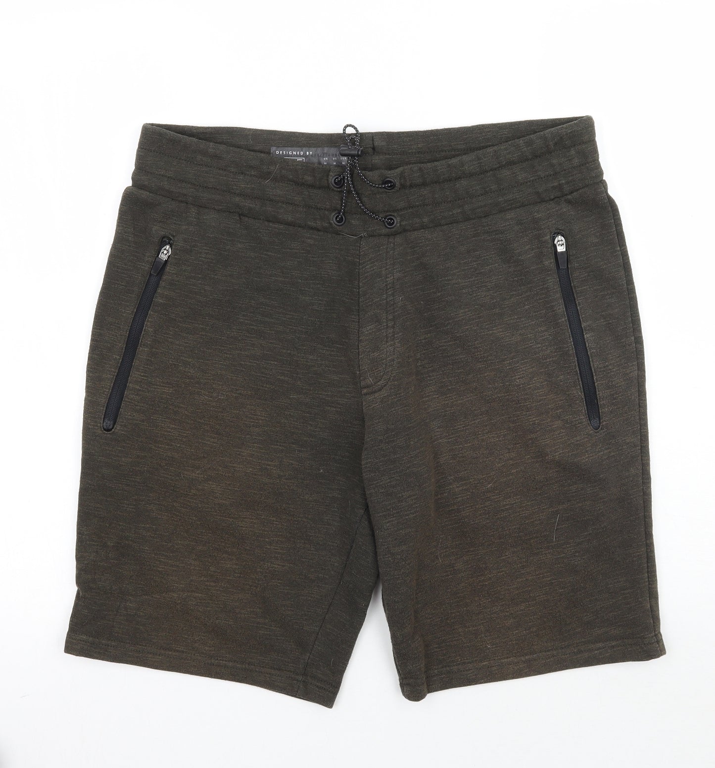 F&F Mens Green   Sweat Shorts Size M