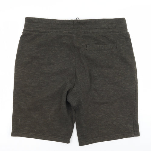 F&F Mens Green   Sweat Shorts Size M