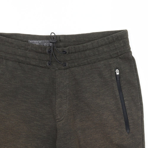 F&F Mens Green   Sweat Shorts Size M