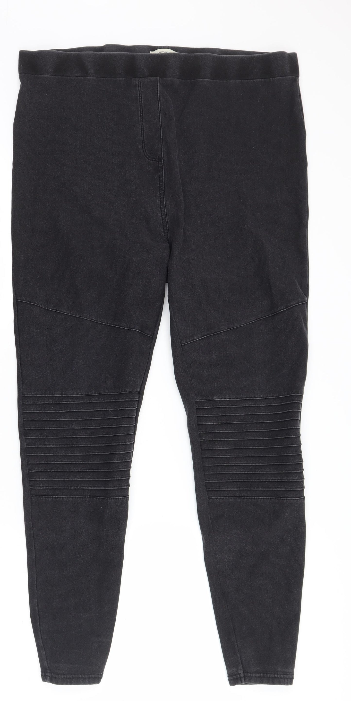 Papaya Womens Black   Jegging Jeans Size 18 L27 in