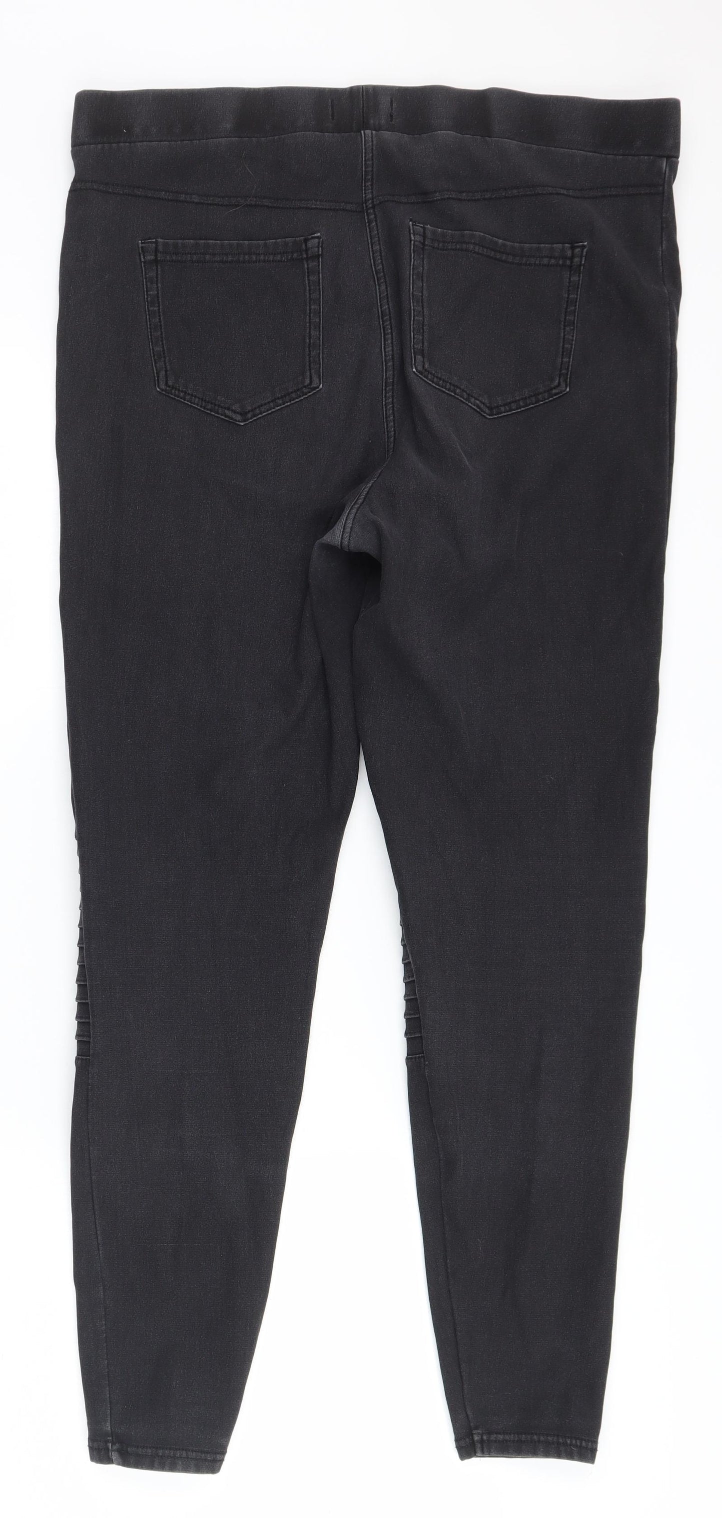Papaya Womens Black   Jegging Jeans Size 18 L27 in