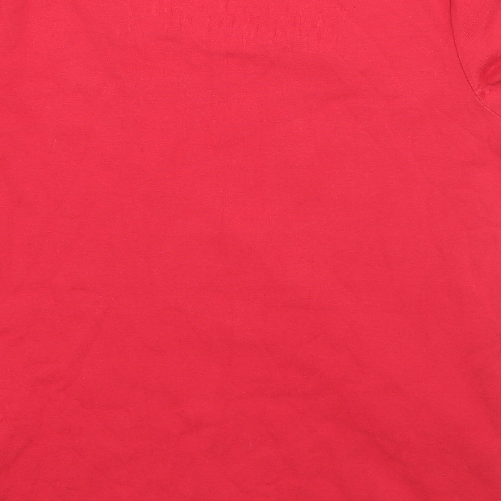 BM Womens Red   Basic T-Shirt Size M