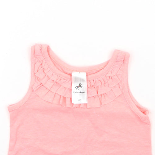 Palomino Girls Pink   Basic Tank Size 2-3 Years