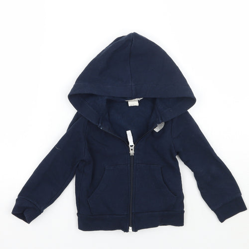 H&M Girls Blue   Jacket Coat Size 2 Years