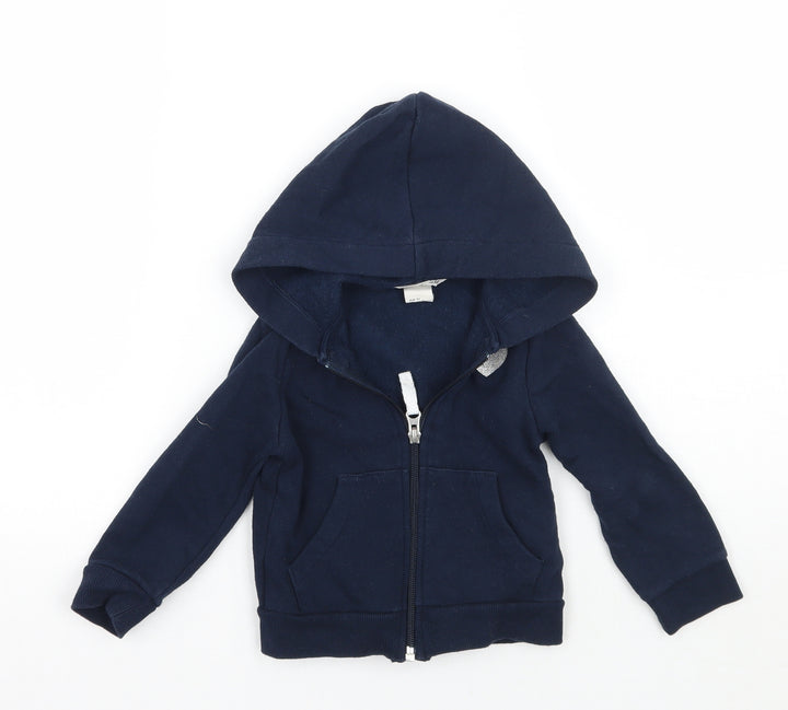 H&M Girls Blue   Jacket Coat Size 2 Years