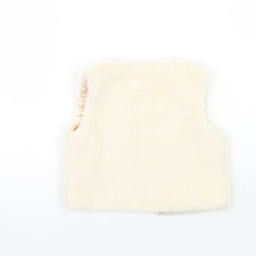 Primark Girls Beige   Gilet Coat Size 24 Months