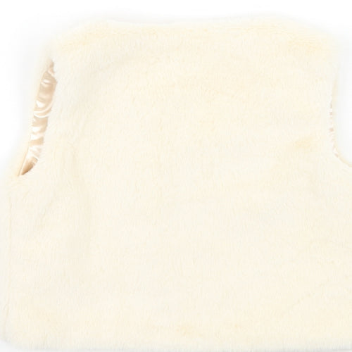 Primark Girls Beige   Gilet Coat Size 24 Months