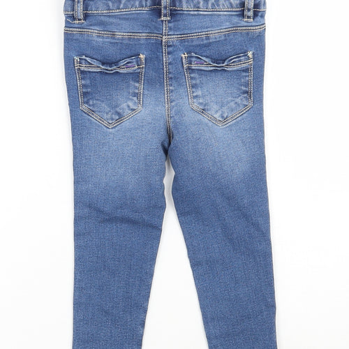 NEXT Girls Blue   Skinny Jeans Size 3 Years