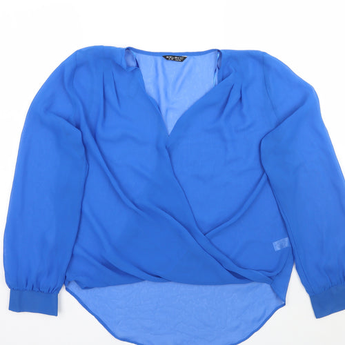 Select Womens Blue   Basic T-Shirt Size 16