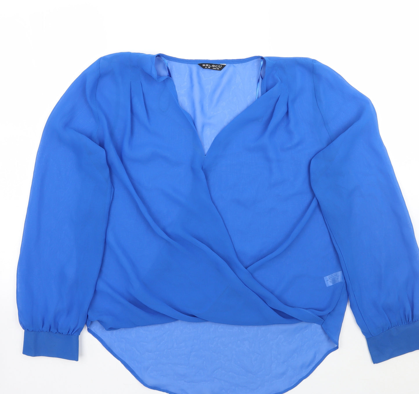 Select Womens Blue   Basic T-Shirt Size 16
