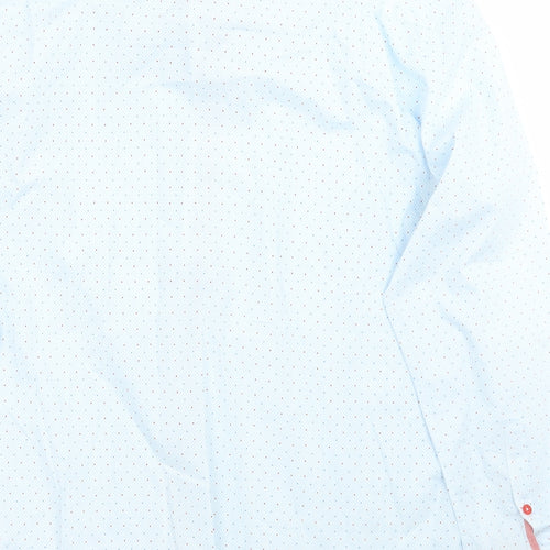 Jiggler Lord Berlue Mens Blue Geometric   Button-Up