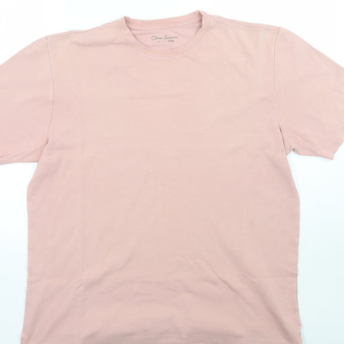 Oliver Sweeney Mens Pink    T-Shirt Size 2XL