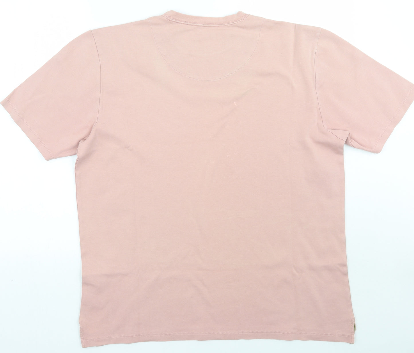 Oliver Sweeney Mens Pink    T-Shirt Size 2XL