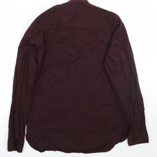 Newlook Mens Purple    Button-Up Size M