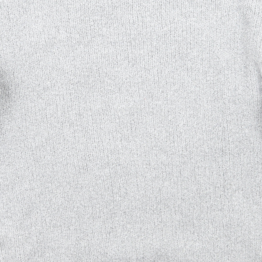 F&F Womens Grey   Pullover Jumper Size 12  - Christmas