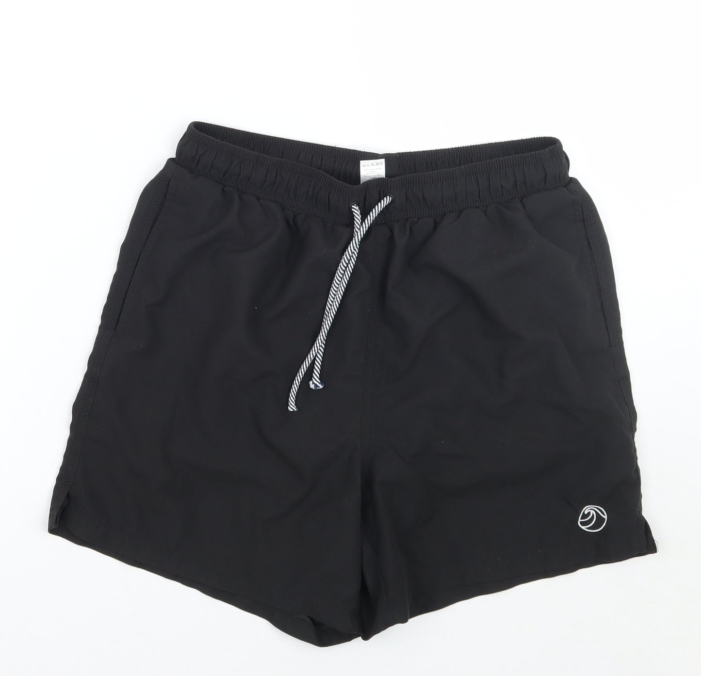 TU Mens Black   Bermuda Shorts Size S