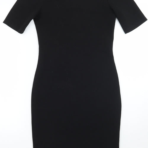Dorothy Perkins Womens Black   A-Line  Size 8