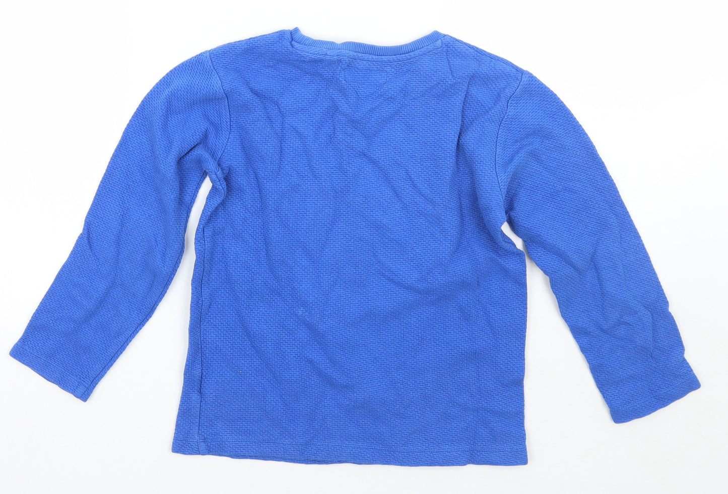 NEXT Boys Blue   Pullover Jumper Size 7 Years