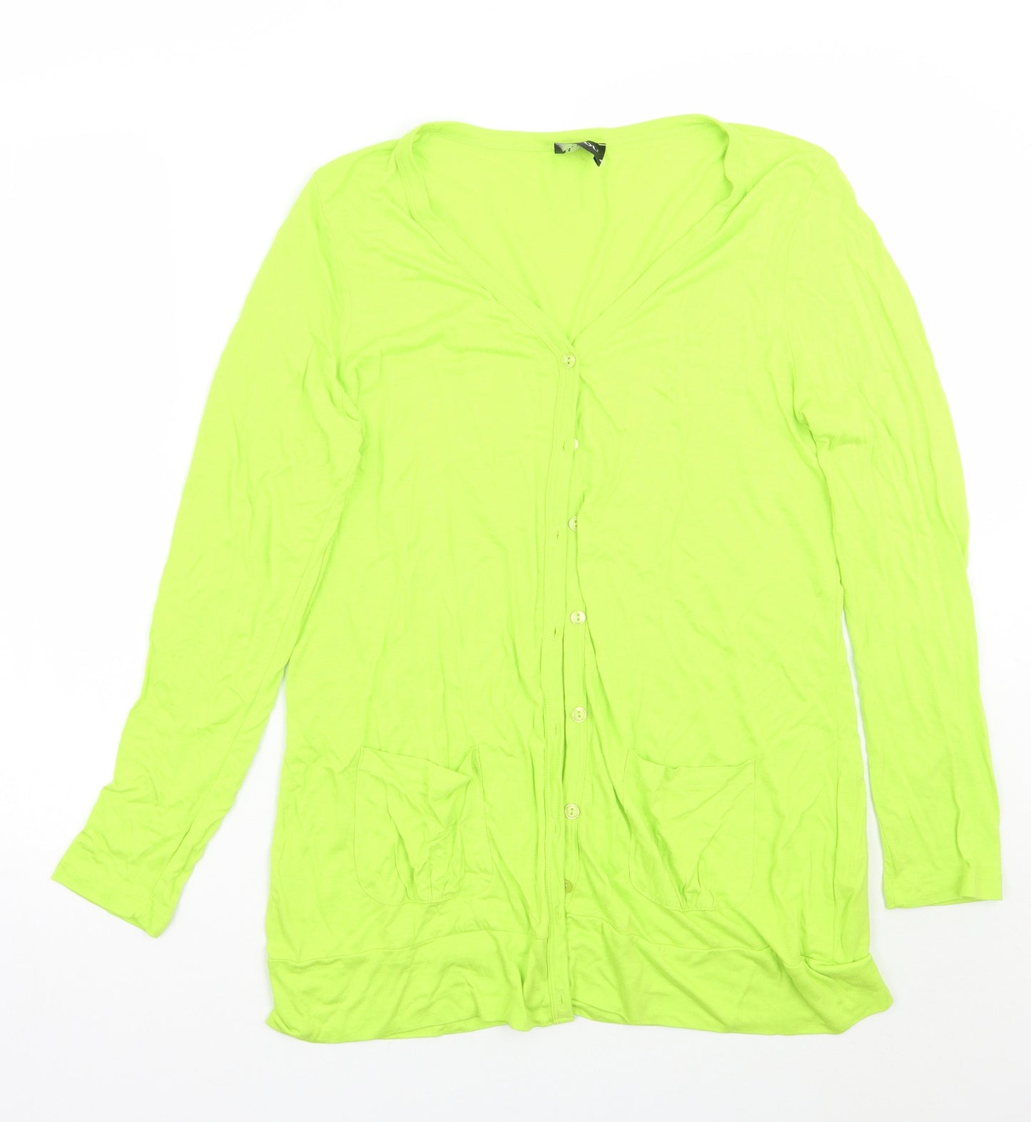 Beyou Womens Green   Cardigan Jumper Size 16