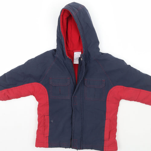 navigator Boys Blue   Jacket Coat Size 2 Years
