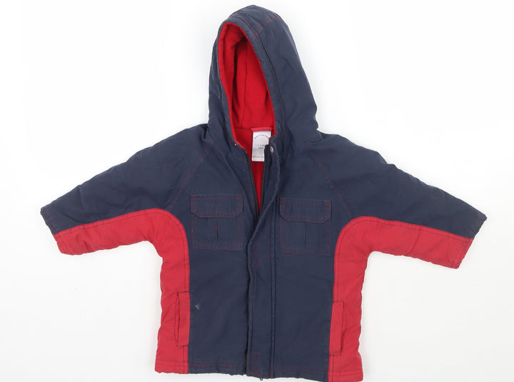 navigator Boys Blue Jacket Coat Size 2 Years