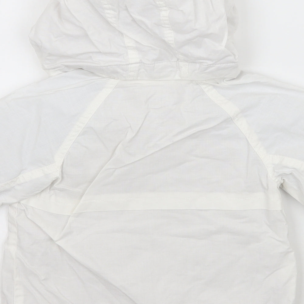 H&M Girls White   Jacket  Size 2 Years