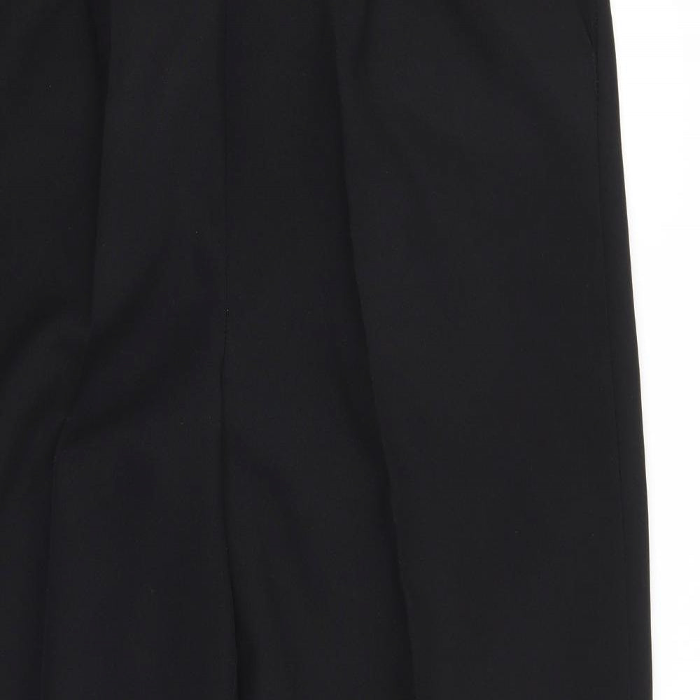 BM Womens Black   Trousers  Size 16 L25 in