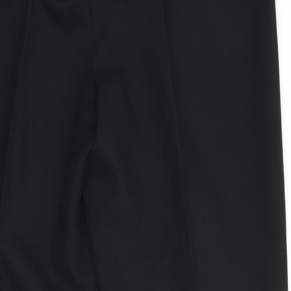 BM Womens Black   Trousers  Size 16 L25 in