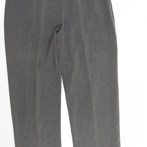 Felisha Collection Womens Grey   Trousers  Size 32 L27 in
