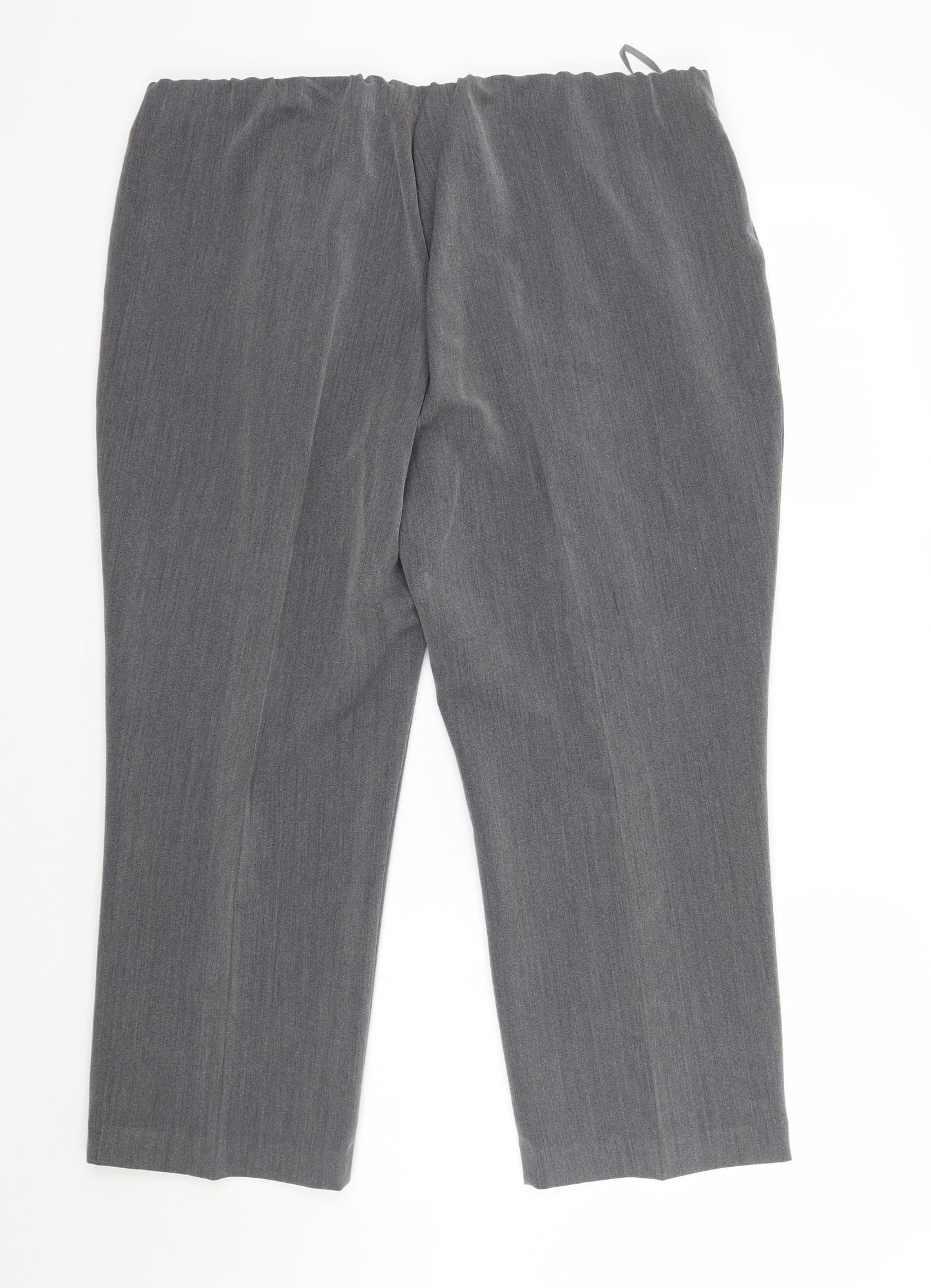 BM Womens Grey   Trousers  Size 20 L27 in
