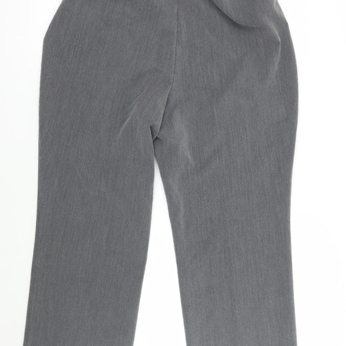 Bm  Womens Grey   Trousers  Size 14 L25 in