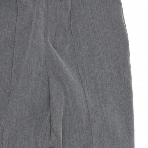Bm  Womens Grey   Trousers  Size 14 L25 in