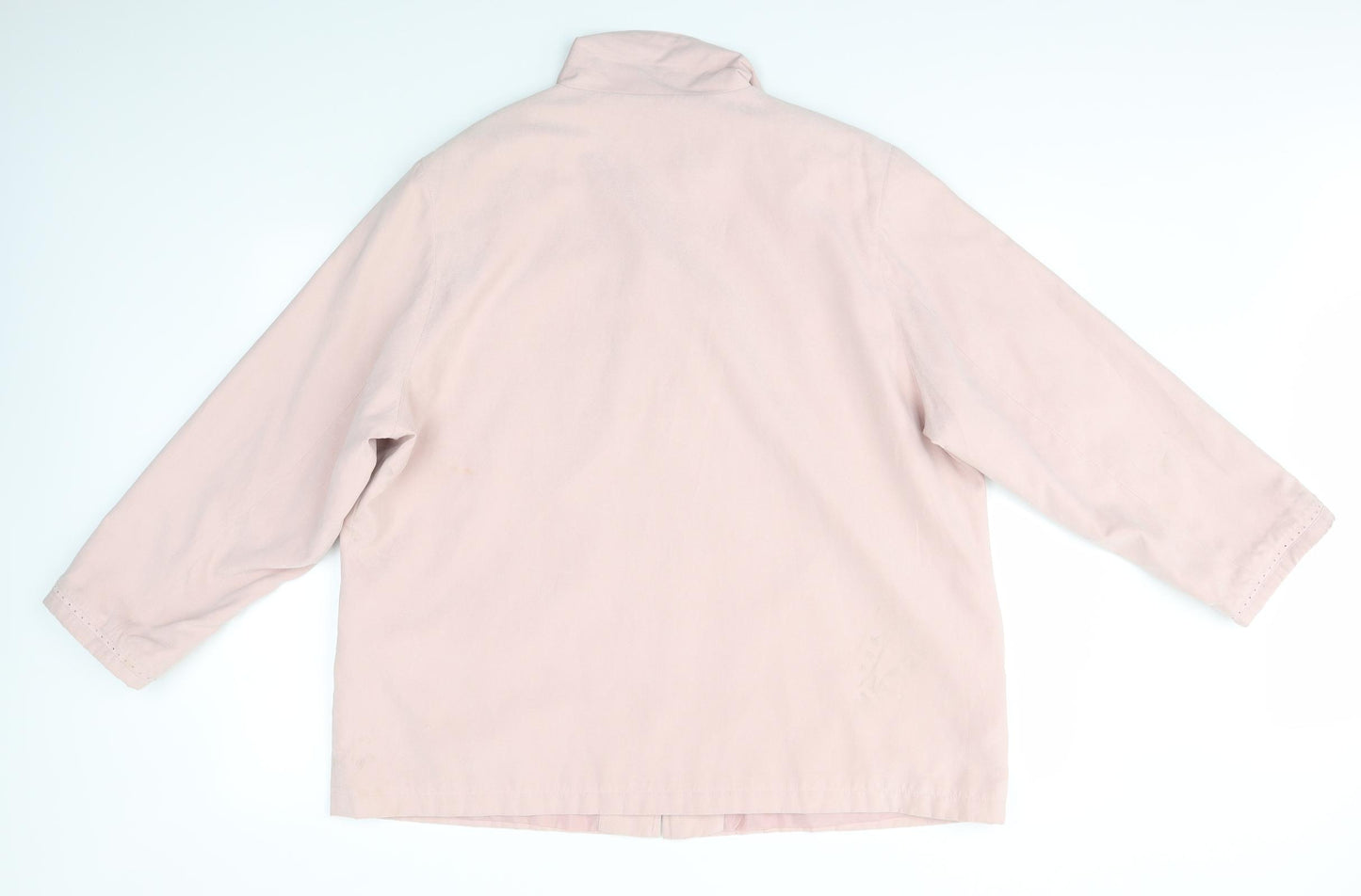 Preworn Womens Pink   Overcoat Coat Size 20