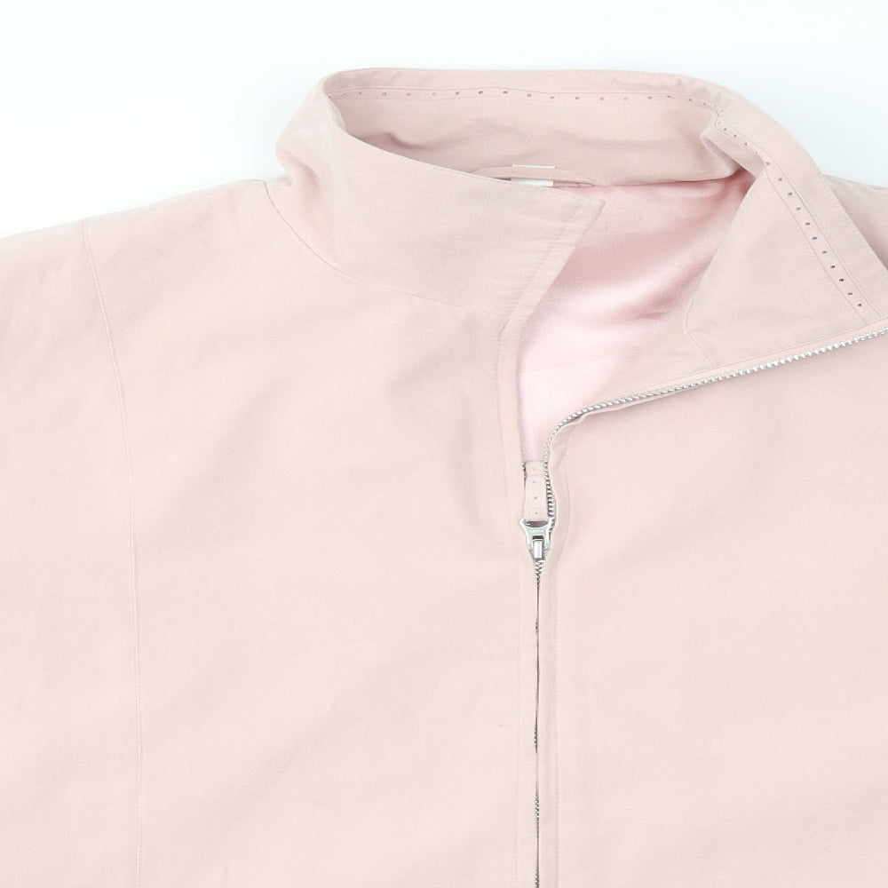 Preworn Womens Pink   Overcoat Coat Size 20