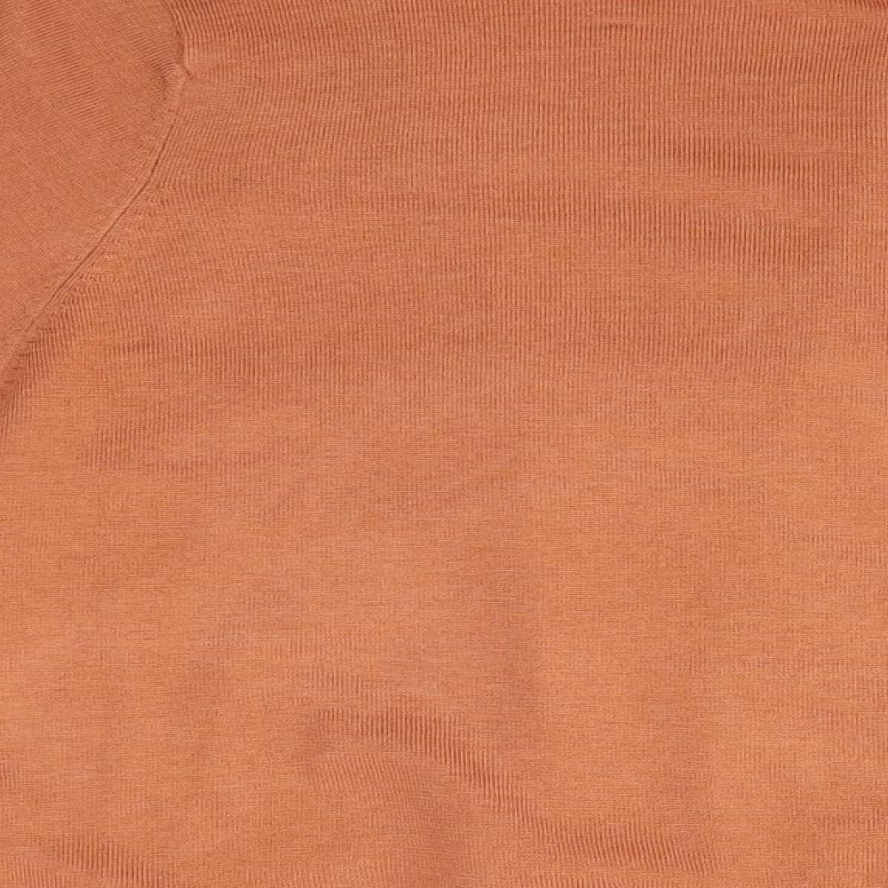 La Redoute Womens Orange   Cardigan Jumper Size 14