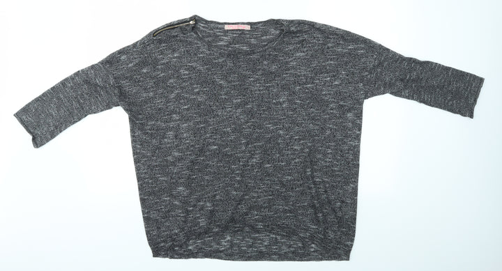 TU Womens Grey Pullover Jumper Size L - TALITHA PARIS