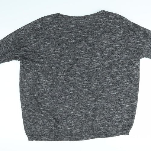 TU Womens Grey   Pullover Jumper Size L  - TALITHA PARIS