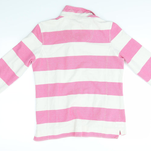 Crew Clothing Womens Multicoloured Striped  Pullover Jumper Size 12
