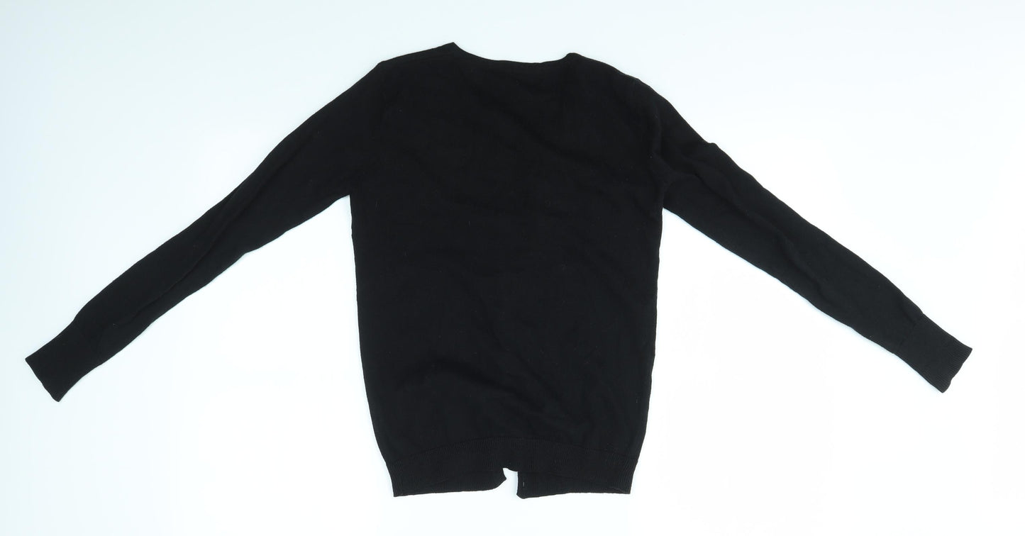 Primark Womens Black   Cardigan Jumper Size 6