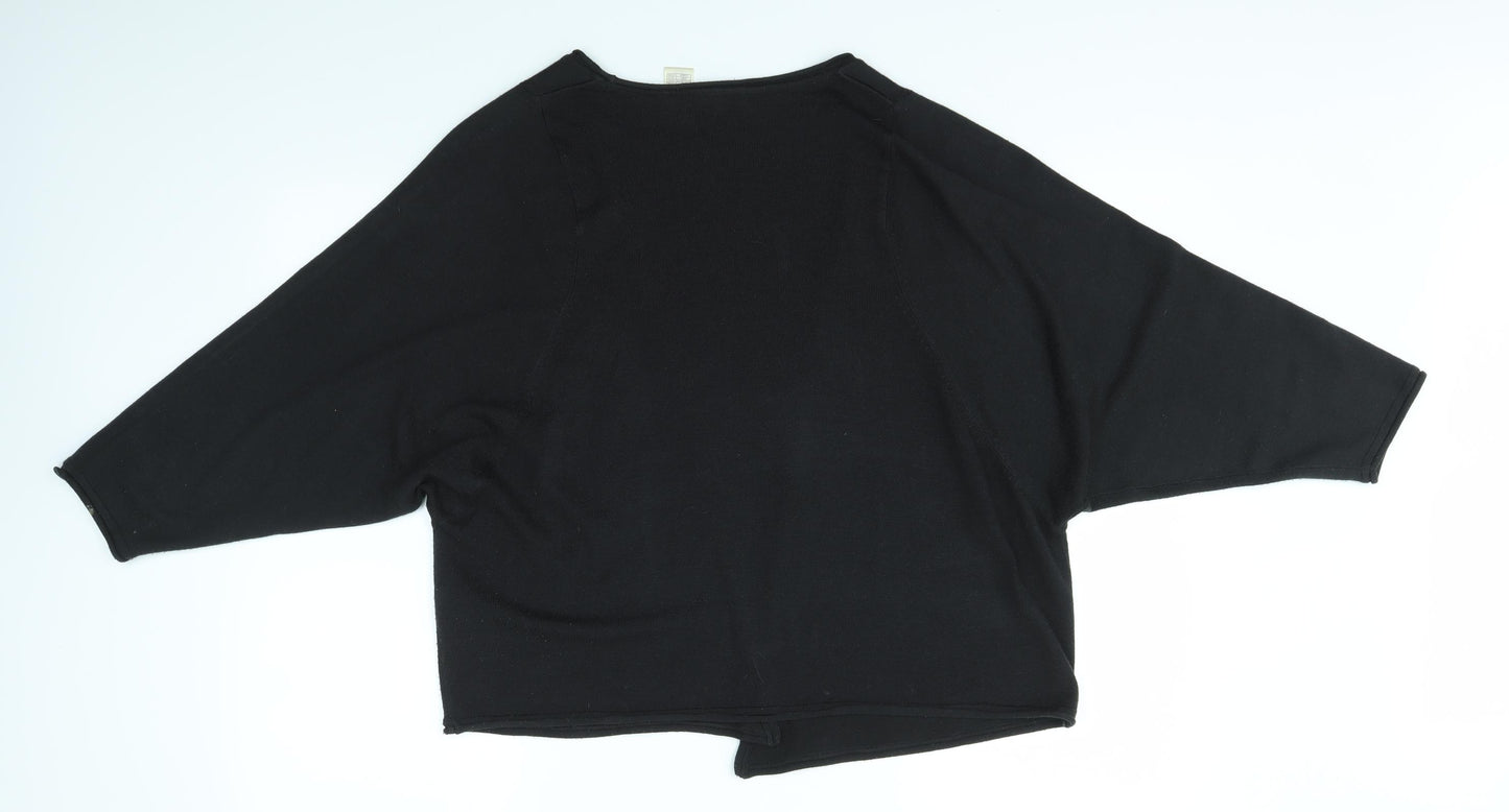 La Redoute Womens Black   Cardigan Jumper Size 14