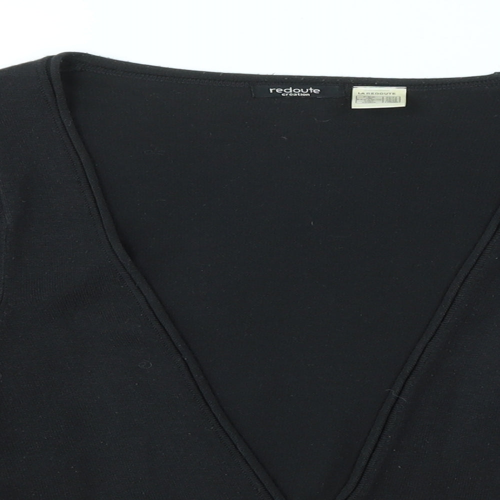 La Redoute Womens Black   Cardigan Jumper Size 14