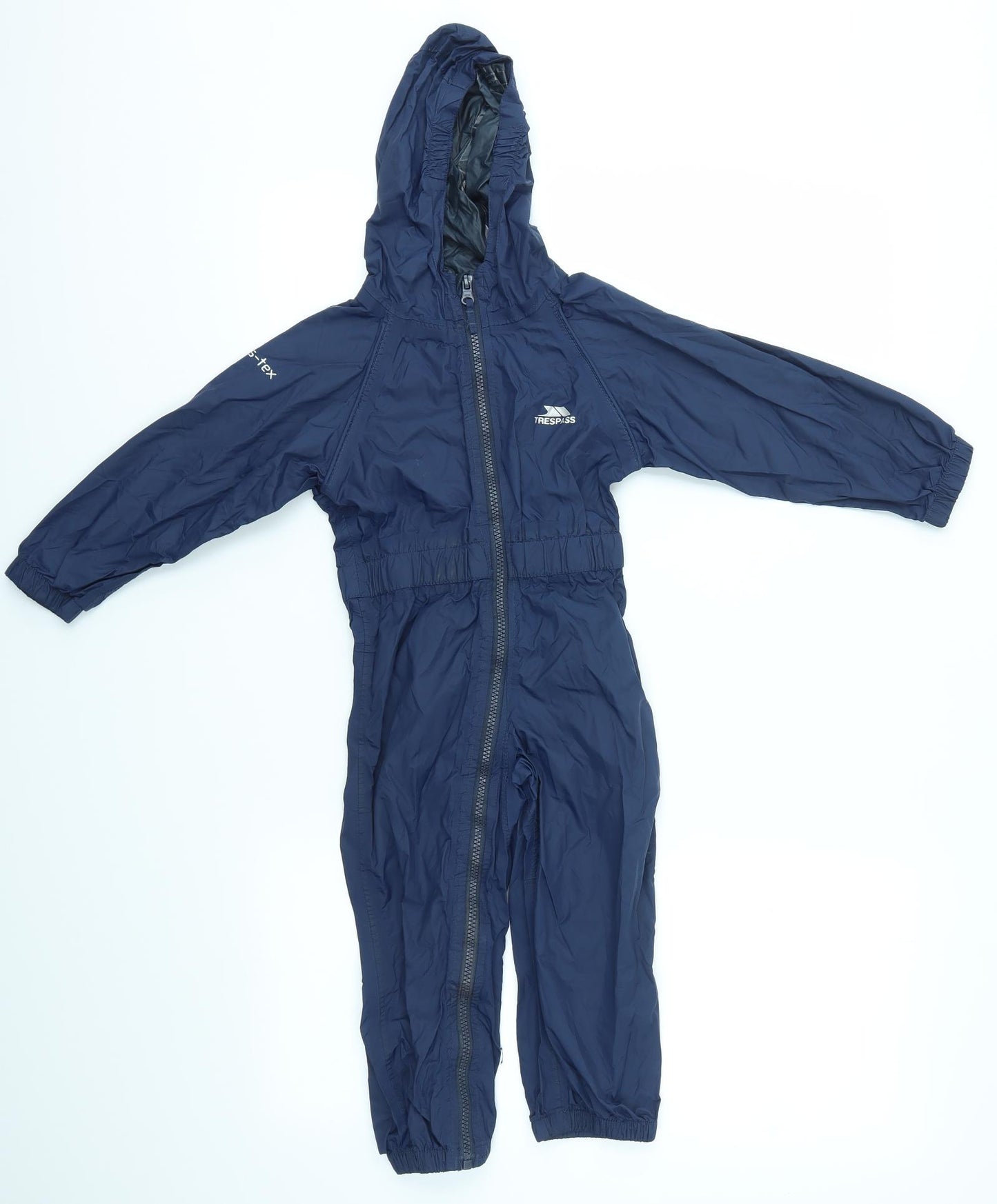 Trespass Boys Blue   Anorak Coat Size 2-3 Years