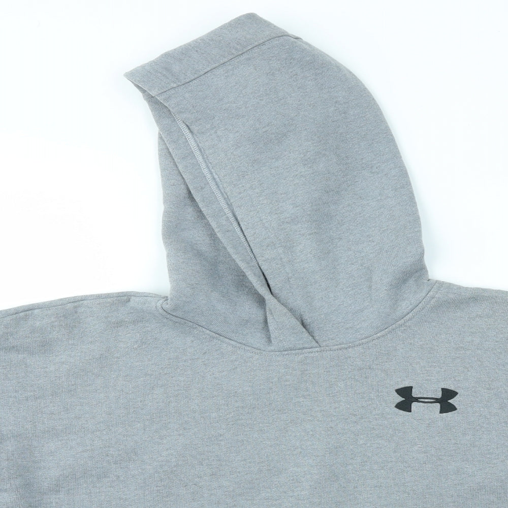 Under armour Boys Grey   Pullover Hoodie Size 13-14 Years