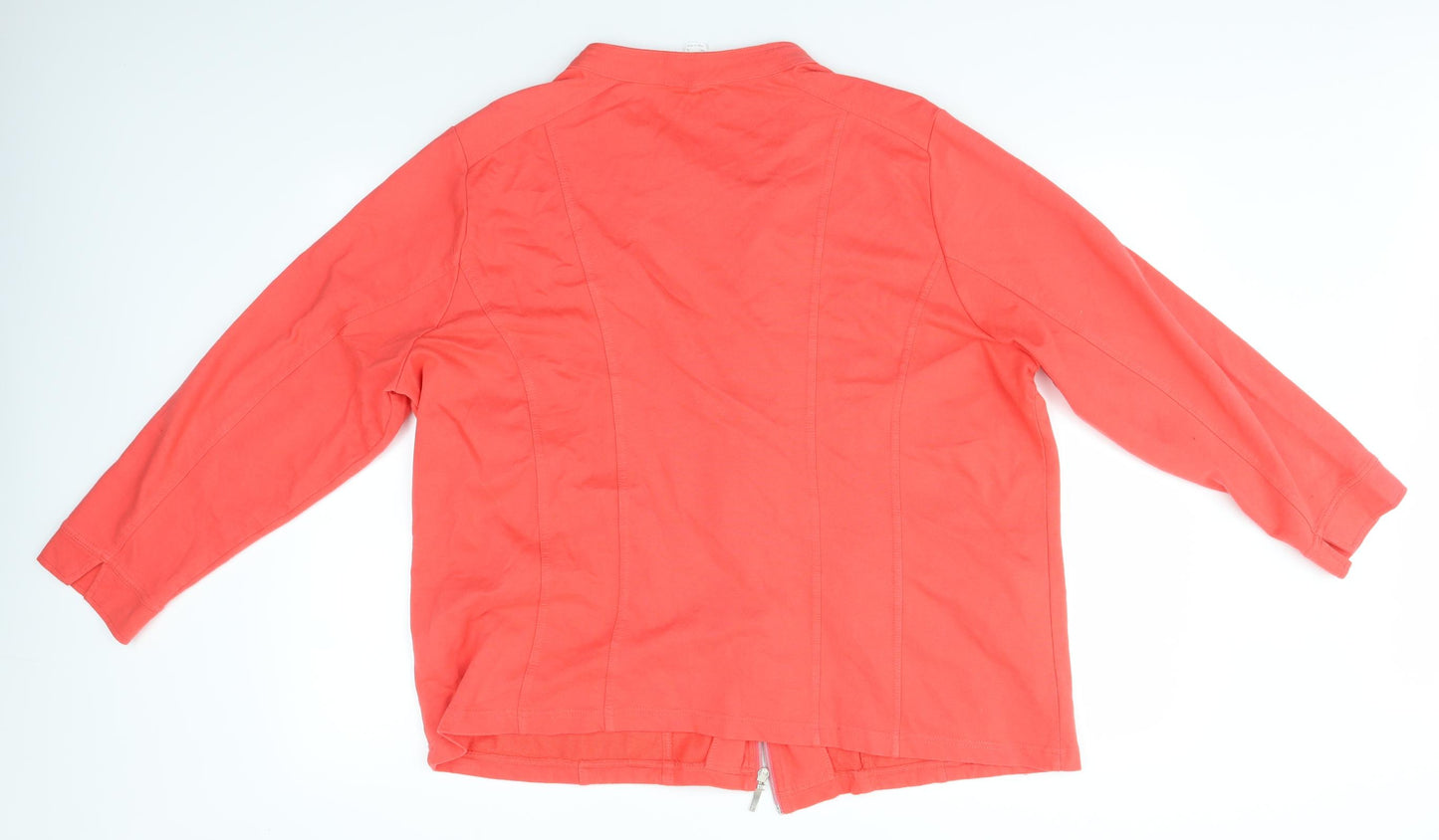 COLLECTION L Womens Orange   Jacket  Size 22