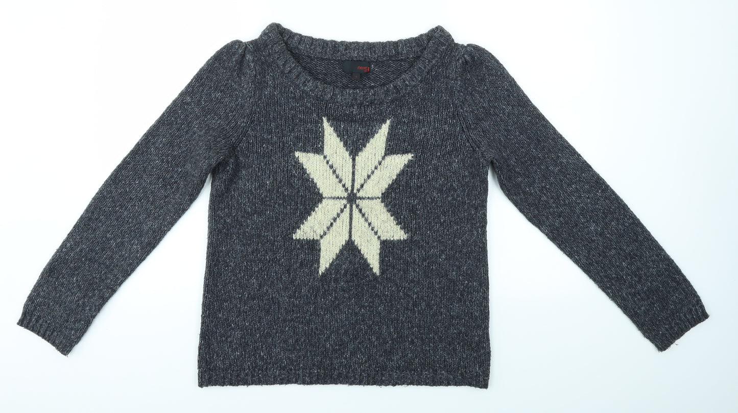 NEXT Womens Grey   Pullover Jumper Size 12