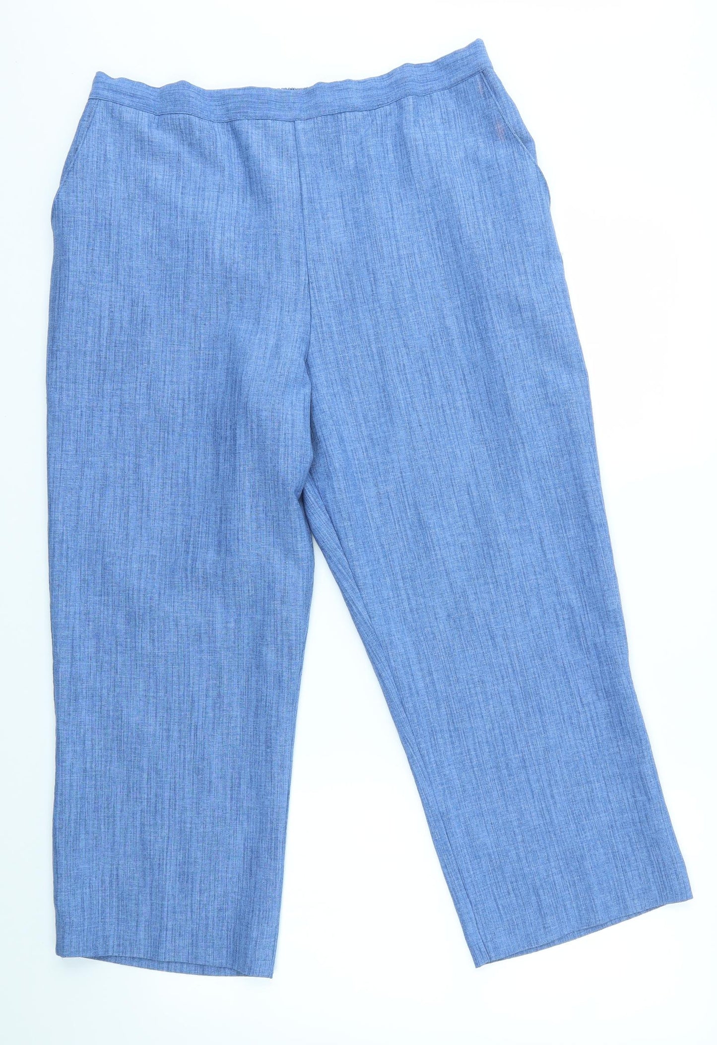 Preworn Womens Blue   Trousers  Size 20 L24 in