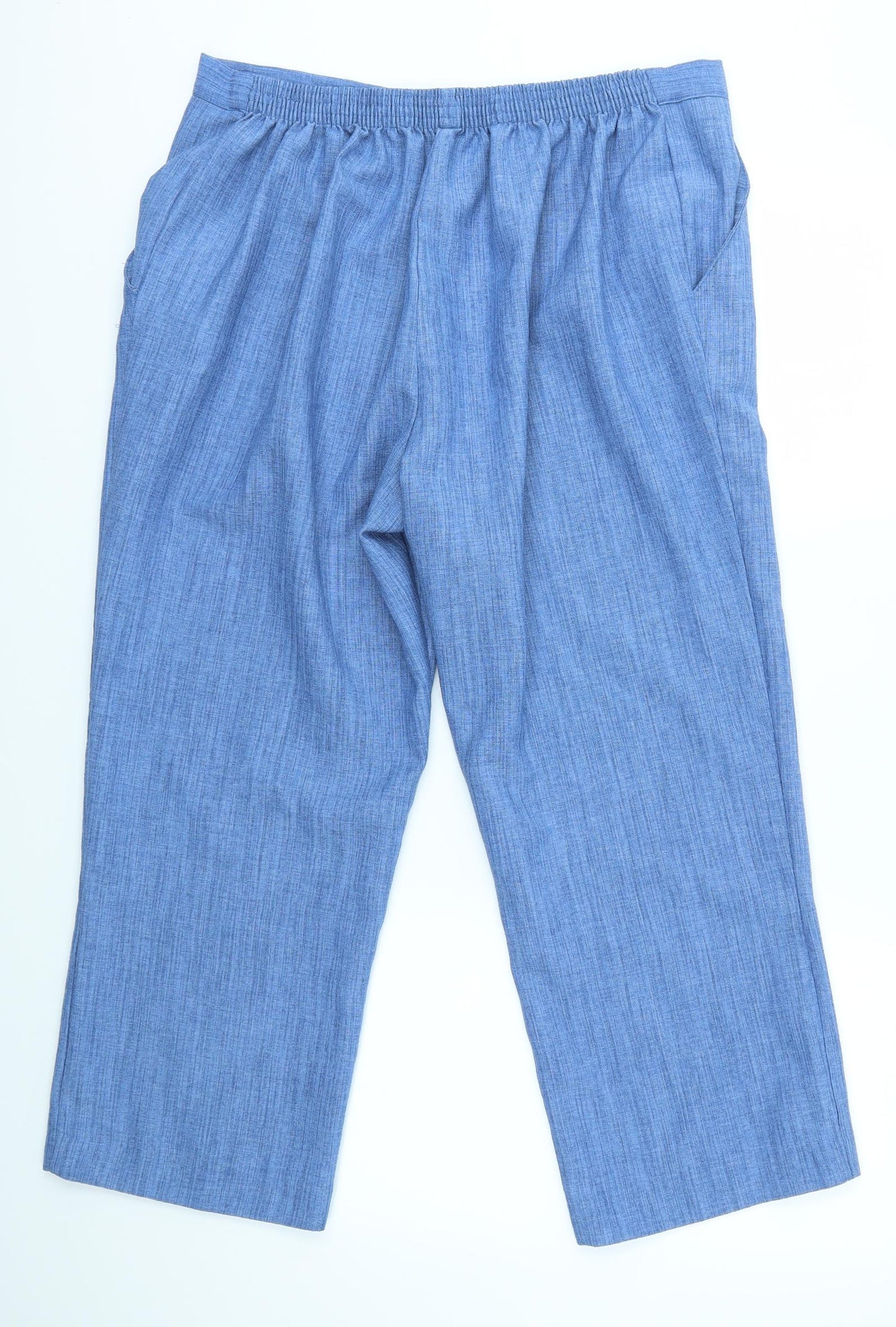 Preworn Womens Blue   Trousers  Size 20 L24 in
