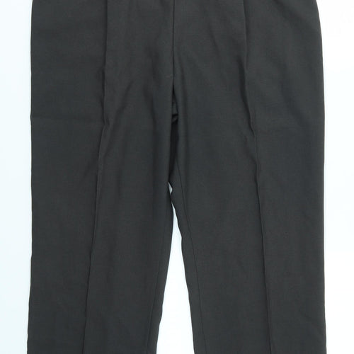 M&S Womens Grey   Dress Pants Trousers Size 16 L24 in