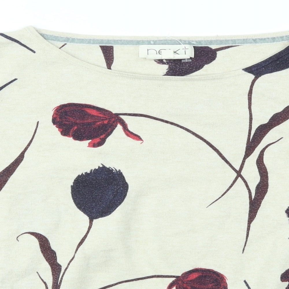 NEXT Womens Multicoloured Floral  Pullover Jumper Size 16